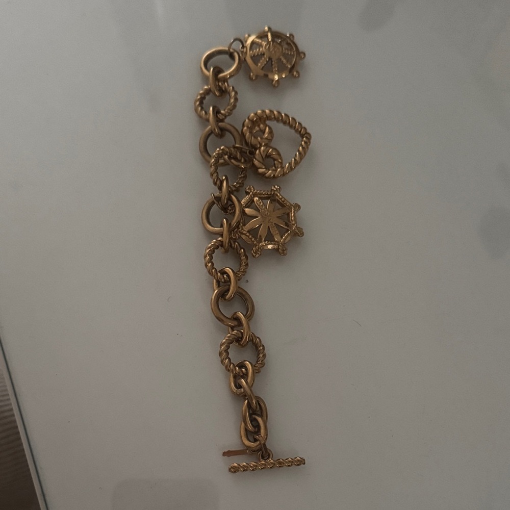 Nina Ricci Gold Charm Bracelet